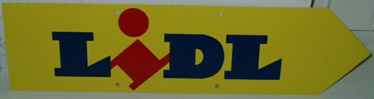 LIDL-Schild