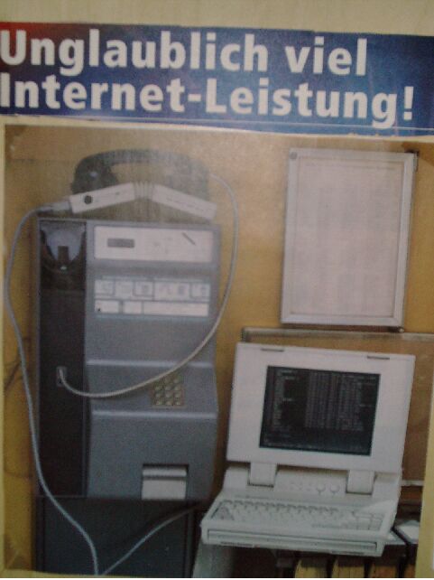 ein selbstgebasteltes Poster